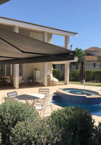 TOLDO BRAÇO ARTICULADO PRETO